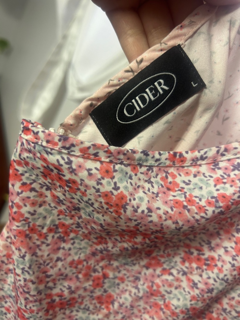 Cider Pink Floral Split Maxi Dress - Picture 3 of 4